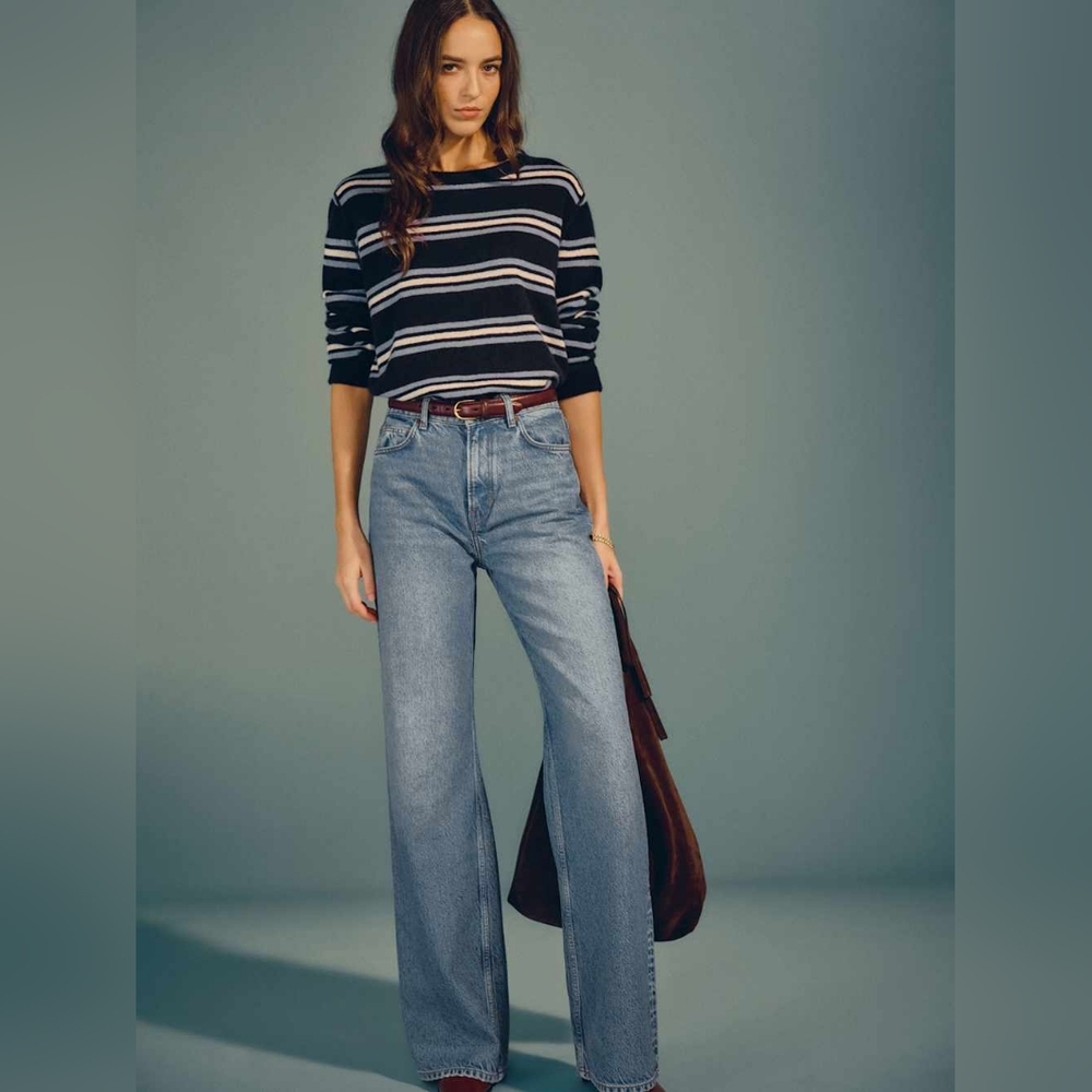 Reformation Cary High Rise Slouchy Wide Leg Jeans